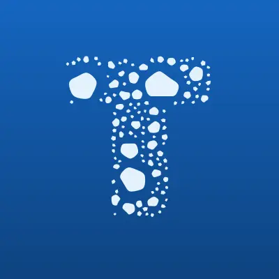 Tele2, лого-визитка